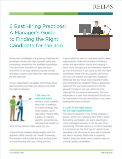 6 Best Hiring Practices White Paper
