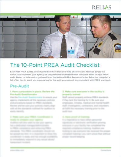 PREA Audit Checklist