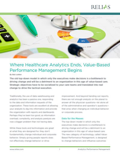 Value-Based Performance Management White Paper