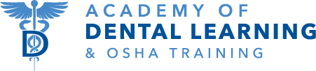 Academy of Dental Learning and OSHA Training logo