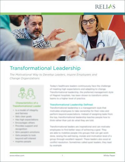 transformational leadership white paper
