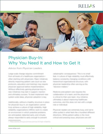 Physician Buy-In White Paper