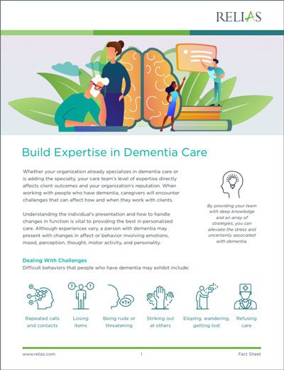 Relias Dementia Care Fact Sheet