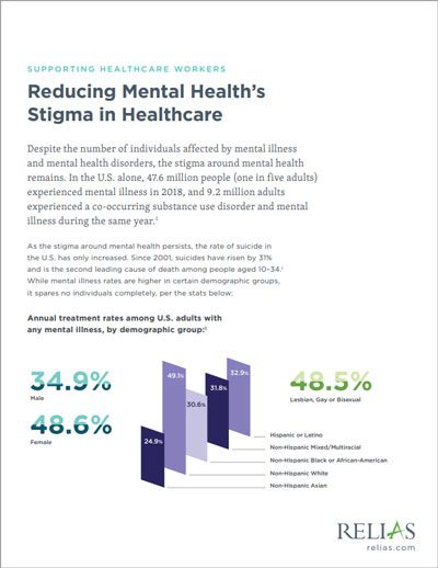 Reducing Mental Health’s Stigma in Healthcare White Paper