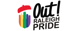 Out! Raleigh Pride logo