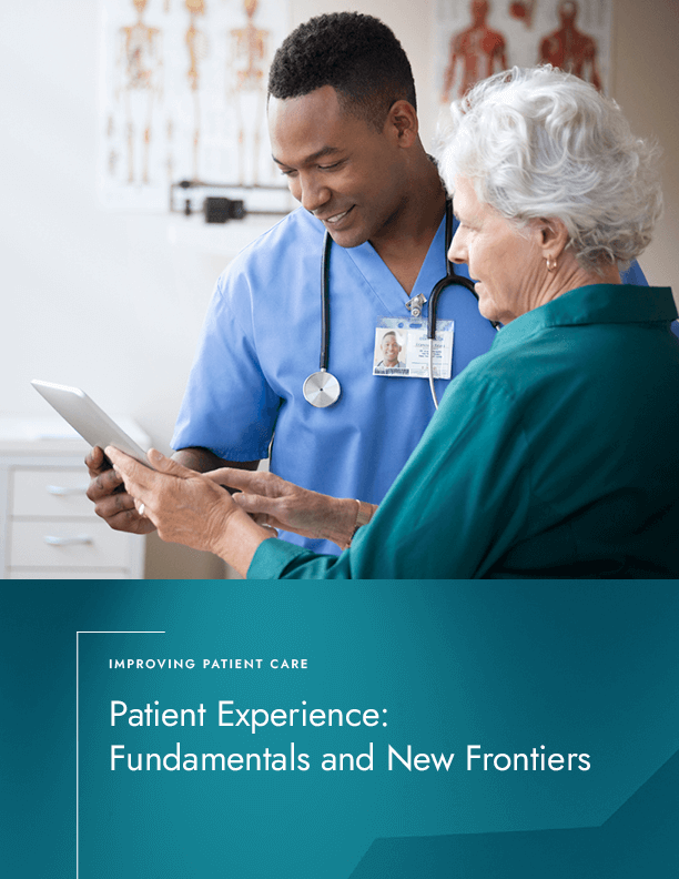 Patient Experience white paper cover