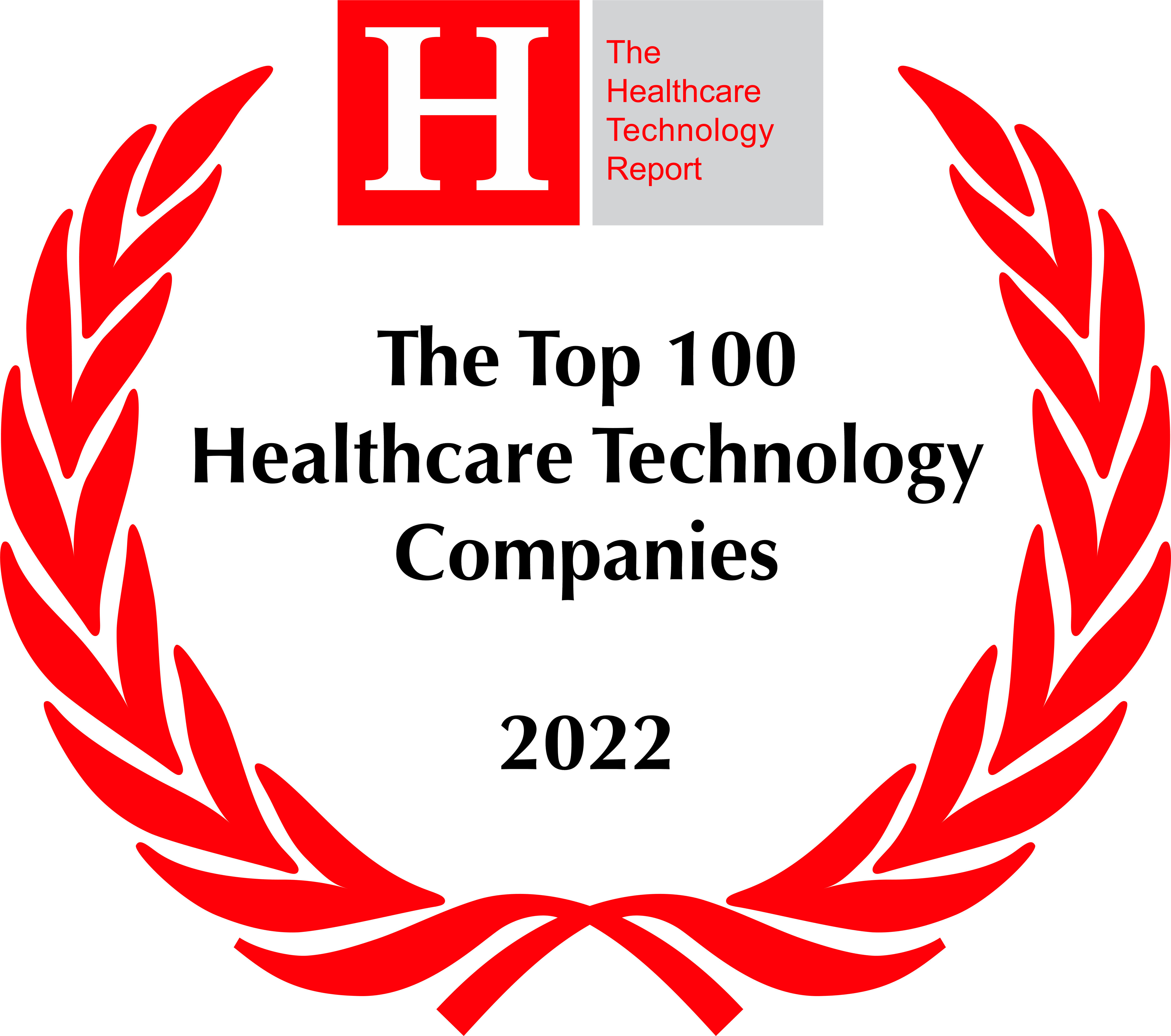 Top 100 Healthcare Technology Companies 2022 award
