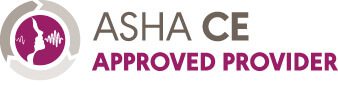 ASHA CE Approved Provider logo