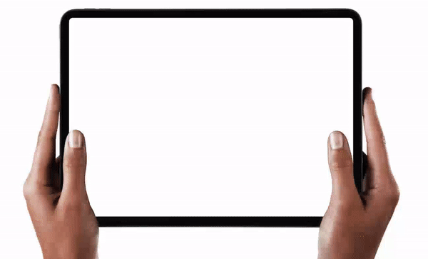 CNRN course animation on tablet