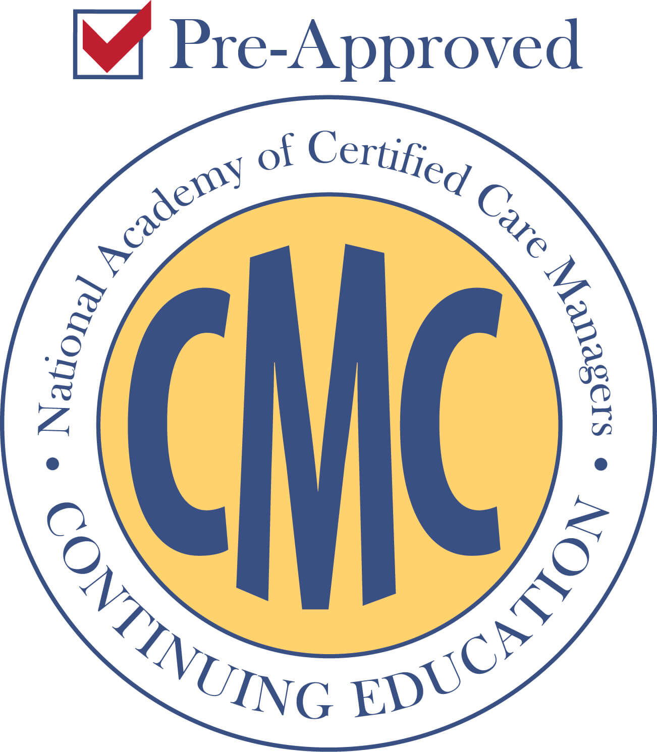 Pre-Approved National Academy of Certified Care Managers Continuing Education logo