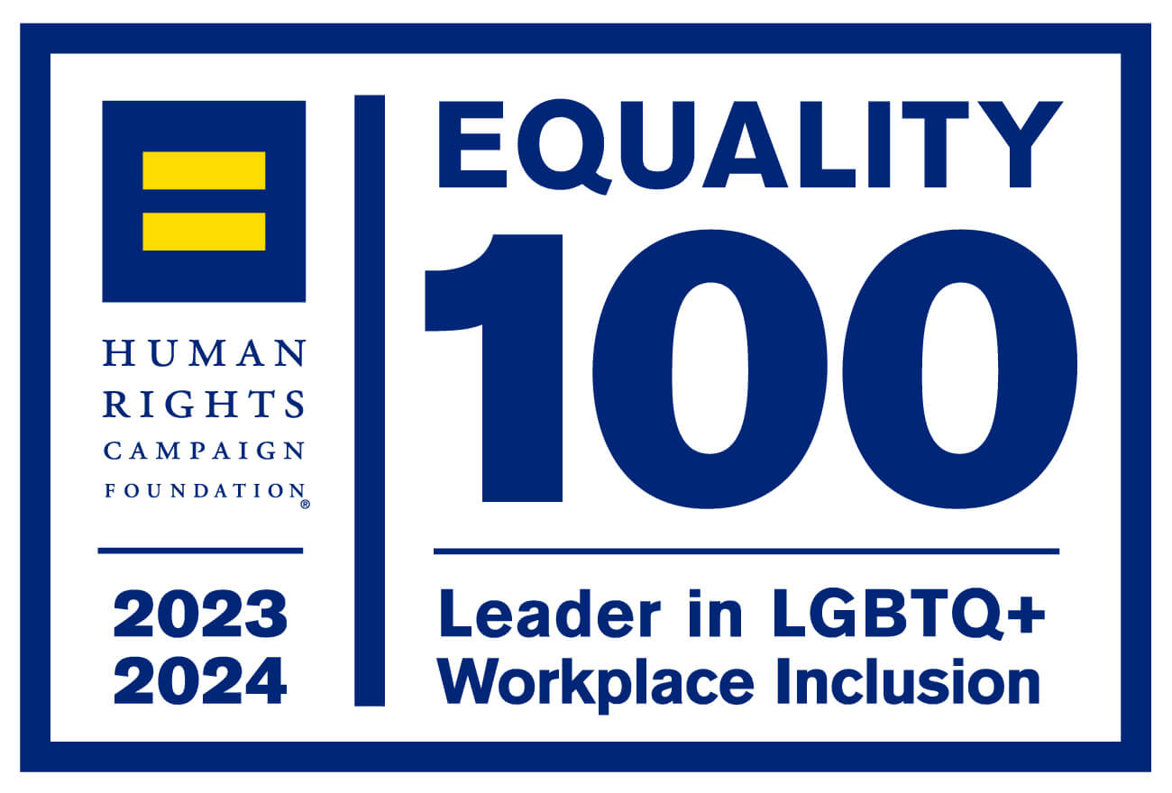 Human Rights Campaign Foundation Equality 100 logo