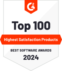 Relias named to Top 100 Highest Satisfaction Products in G2's Best Software Awards 2024