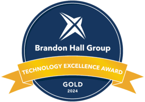 An award badge