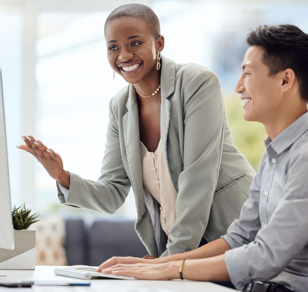 Healthcare administrators check their quality data.